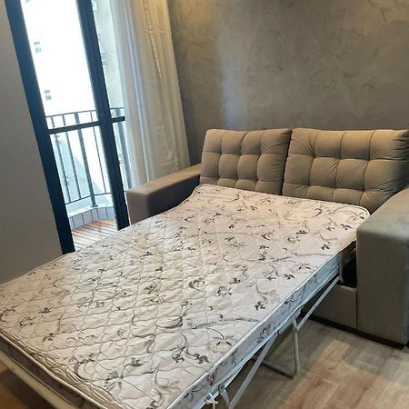 Flat Completo No Gonzaga Santos Uma Quadra Da Praia Dış mekan fotoğraf