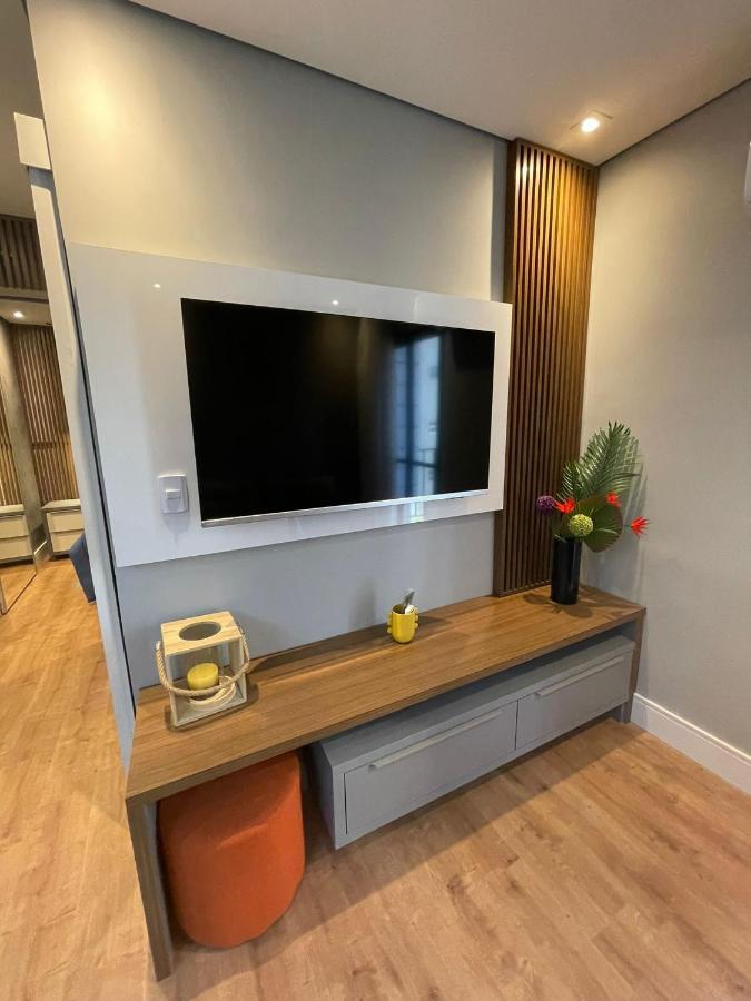 Flat Completo No Gonzaga Santos Uma Quadra Da Praia Dış mekan fotoğraf