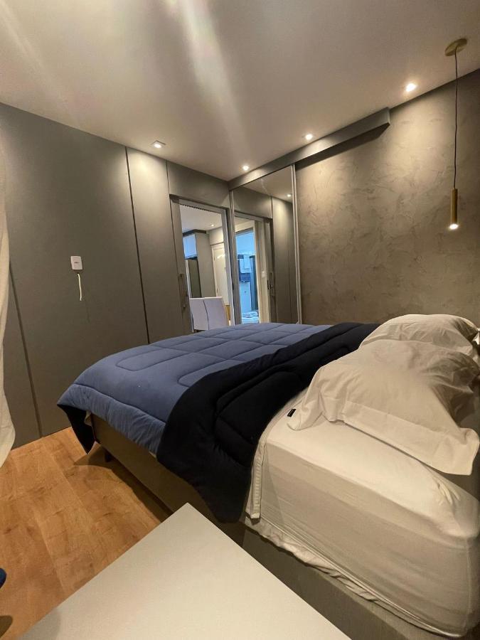 Flat Completo No Gonzaga Santos Uma Quadra Da Praia Dış mekan fotoğraf